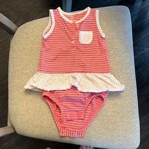 Baby Girl One Piece Outfit (Size 12M)